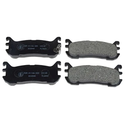 Image of 1U002648Z, 1U0K2648Z, BCYC2643ZA, BCYC2643ZB, BCYC2648Z Brake pad set BLUE PRINT ADM54254 Rear Axle with acoustic wear warning MAZDA: MX 5 2, I
