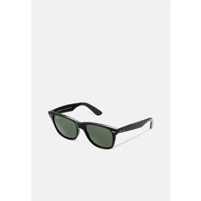 Image of Ray Ban 0RB2140 Original Wayfarer Sunglasses, Size: 54, Black
