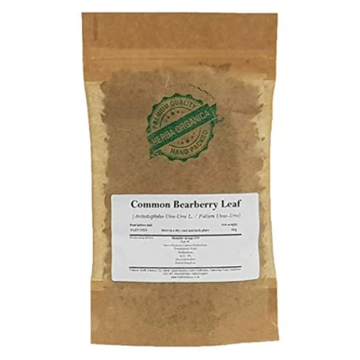 Image of Herba Organica Common Bearberry Leaf Arctostaphylos Uva Ursi L Herbal Tea (50g)