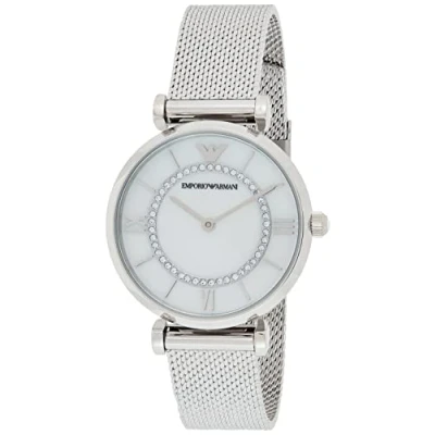 Image of Emporio Armani Women Analogue Quartz Watch with Stainless Steel Strap AR11319