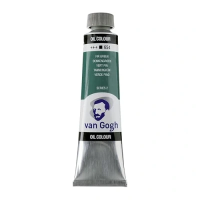 Image of Van Gogh Paint Oil FIR Green, One Size