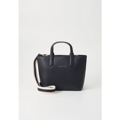 Image of Tommy Hilfiger Logotape MINI TOTE Handbag, Women&#039;s, Size: ONE, Space blue