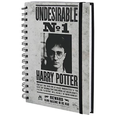 Image of Pyramid International A5 Harry Potter &quot;Undesirable No1&quot; Notebook