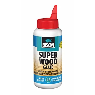 Image of 1 x 1039052 Bison D3 250g Super Interior Exterior indoor Outdoor Wood Adhesive Glue Strong