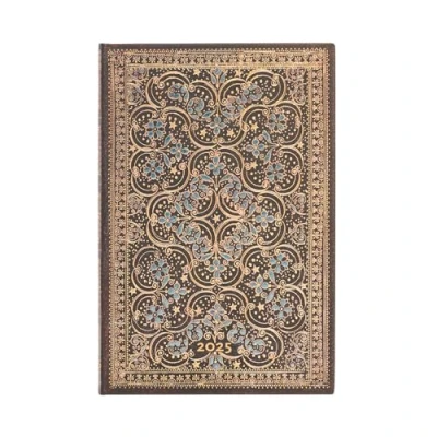Image of Kalendarz Paperblanks 2025 Restoration Mini tygodniowy VSO: tydzień na dwóch stronach, zamykany gumkę, Papier 100 GSM