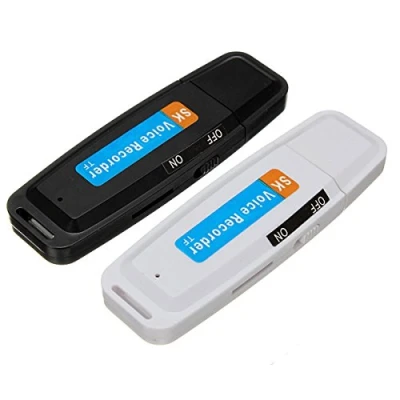 Image of MASUNN 32GB USB Pen Disk Flash Drive Digital Audio Voice Recorder Black