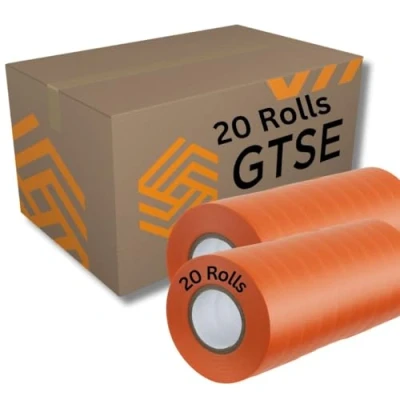 Image of GTSE Orange Electrical Tape, 19mm x 20m, 20 Rolls of Strong Self Adhesive PVC Insulation Tape for Insulating, Repairing and Protecting Wires