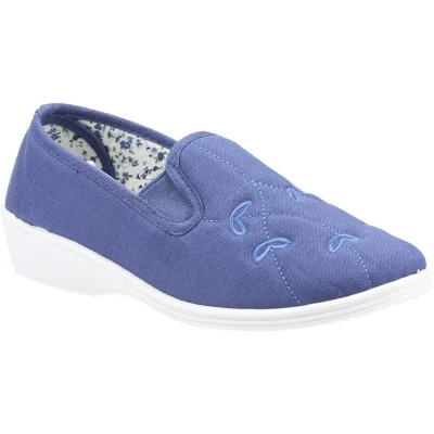 Image of Mirak Bessie Womens Canvas in Blue Size 5 UK