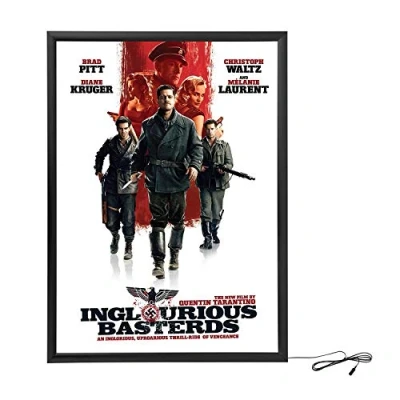 Image of Advertising Aluminum snap Frame led Light Box Movie Poster Sign Holder (24x36inch)