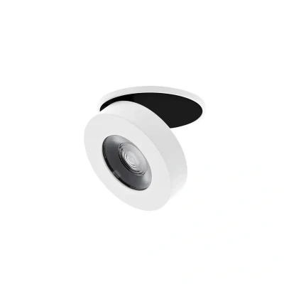 Image of Ally 1 RDX Adjustable Semi Recessed Dimmable Spotlight 10W White Collingwood Lighting