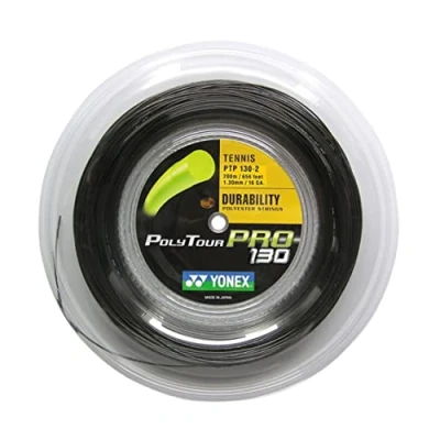 Image of YONEX Polytour Pro 130 GRAPHITE Tennis String 200M Reel