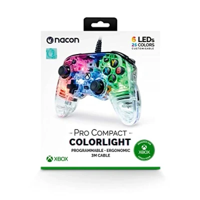 Image of Nacon Pro Compact Controller Colorlight for Xbox
