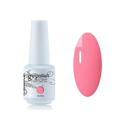 Image of Vishine Nail Salon UV Manicure Polish Soak Off Gel Art 8ml Light Coral #631
