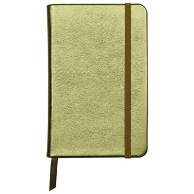 Image of Clairefontaine Ref 400097C Cuirise Hard Cover Notebook (72 Sheets) A6 Size, 90gsm Vellum Paper, Lined Rulings, Pocket for Loose Documents, Lambskin Green