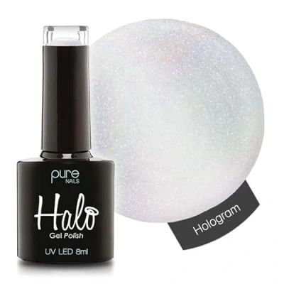 Image of Halo Gel Polish 8ml Hologram. UV/LED Nail Polish, Long Lasting &amp; Easy To Apply. Soak Off Art Colours For Manicure Pedicure. Professional Home Use.