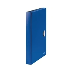 Image of Leitz Recycle Expanding Concertina Project File A4 PP Blue (Pack 5)