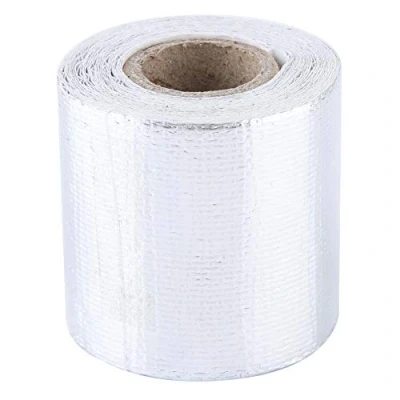 Image of Aluminum Foil Tape, Fydun Heat Reflective Tape 5m * 5cm Car Adhesive Shield Wrap for HVAC Duct Pipe Insulation (Silver 5M*5Cm)