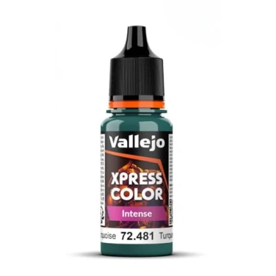 Image of Vallejo AV Xpress Color 18ml Intense Heretic Turquoise