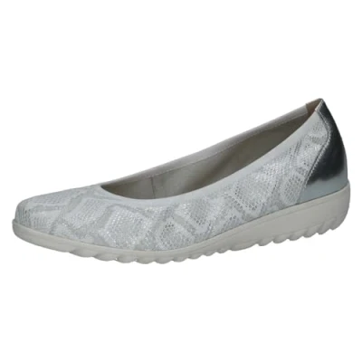 Image of CAPRICE Women&#039;s 9 24707 42 Ballet Flat, Black, 4.5 UK