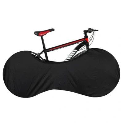 Image of 1 piece wheel cover, bike storage bag, dust suitable for mountain bikes, road bikes.