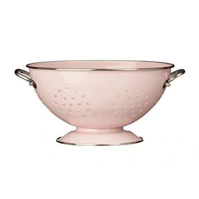 Image of Premier Housewares Retro Colander Pastel Pink