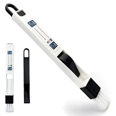 Image of 2 in 1 Window Gap Slot Cleaning Small Household Dustpan and Brush Easily Clean Vents Keyboards etc by The Store