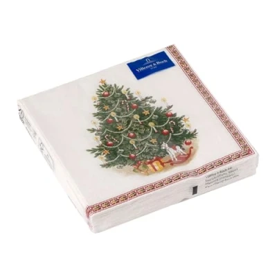 Image of Villeroy &amp; Boch Toys Delight Fir Tree Lunch Napkins