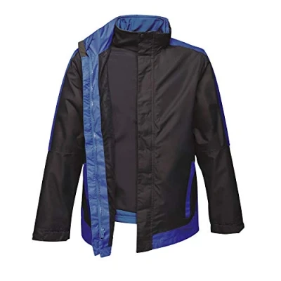 Image of Regatta Men&#039;s Contrast 3in1 Jacket Size M Seal Grey/Black