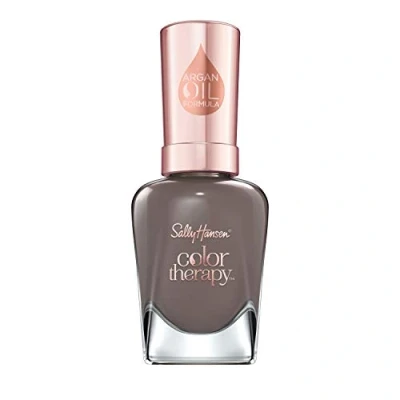 Image of Sally Hansen Colour Therapy Nail Polish 141 Slate Escape, Brown, 14.7 ml