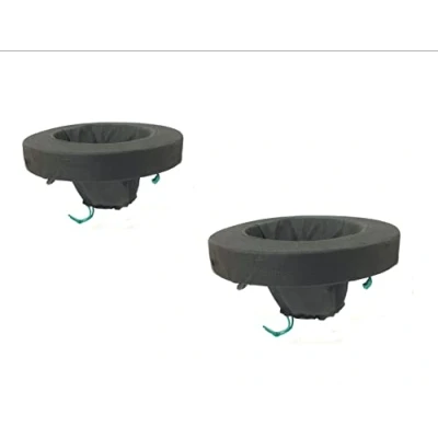 Image of Pondh2o Floating Aquatic Water Garden Pond Planter Basket, Plant Baskets Kit 35cm &amp; 26cm Round, Floatable Islands for Ponds and Features Value 2 Pack