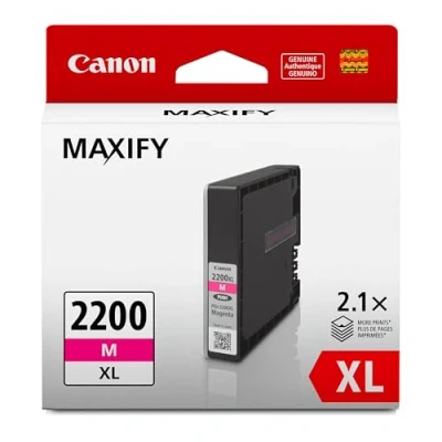 Image of Canon PGI 2200 XL Ink Cartridge (Photo Magenta, Pigment MAXIFY MB5020)
