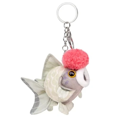 Image of lilizzhoumax Simulation goldfish Plush Toy key chain 11cm/4, Realistic Stuffed Animal Toy, Cute Super Soft Home Decoration Toys, Gift for Kids