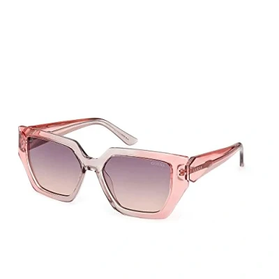 Image of Sunglasses Guess Gu7896 col. 74z Woman GÃ©omÃ©trique Pink
