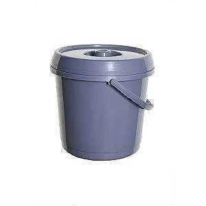 Image of Whitefurze 14 Litre Bucket With Lid Red L (14 Liter Cream)