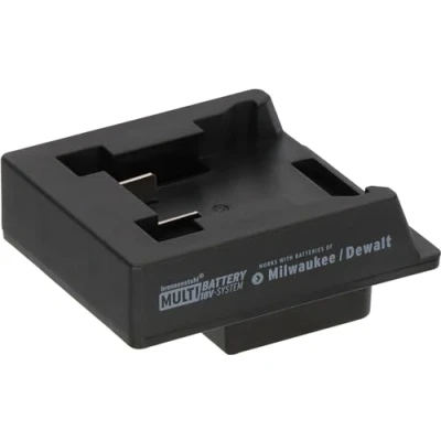 Image of Brennenstuhl Milwaukee/Dewalt Adapter for LED Work Lights in The Multi Battery 18V System