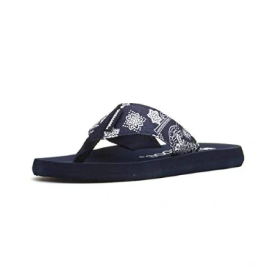 Image of Rocket Dog Womens Adios Flip Flops Sandals Blue 3 UK