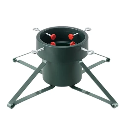 Image of Trendi Christmas Tree Stand/Fits Trees Up To 2.5M Tall &amp; 14.5CM Diameter/Holds 2.8L of Water / 57cm x 21.5cm (Green)