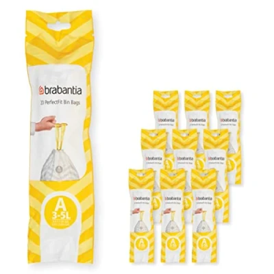 Image of Brabantia PerfectFit bags A 3 litre Multipack of 200