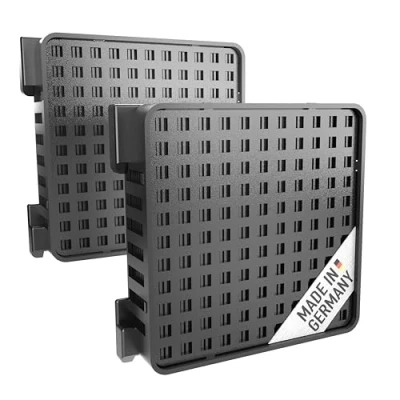 Image of Fidly Replacement filter for 9096989 9882460 988246000, 2 x activated carbon filters Liebherr Refrigerators, Neutralizes odors and purifies air in fridge, pieces