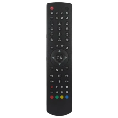 Image of Replacement Remote Control for Vestel Telefunken RC1912 / Toshiba/Hitachi/Teletech/Celcus/Finlux/OK/ISIS/Acer/Polaroid/Bush/JVC