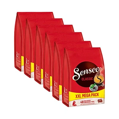 Image of Senseo Regular / Classic Roast Pack Of 6, 6 X 48 Coffee Pods