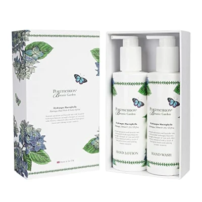 Image of Botanic Garden by Wax Lyrical Handwash &amp; Lotion Gift Set Hydrangea
