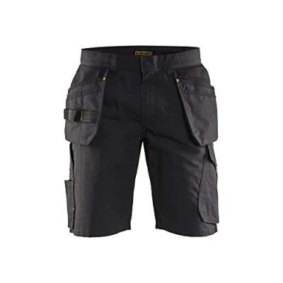 Image of BLÅKLÄDER Service Shorts Men 36R Black/Yellow