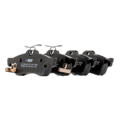 Image of 04466YZZE6 Brake pad set FERODO PREMIER ECO FRICTION FDB4041 with acoustic wear warning without accessories TOYOTA: Yaris III Hatchback