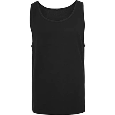 Image of Build Your Brand Jersey Big Tank Black S