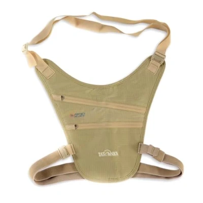 Image of Tatonka Skin Chest Holster RFID B Travel Wallet With TÜV Approved Blocker For Carrying Like a Pistol Two Zip Pockets and Soft, friendly Back