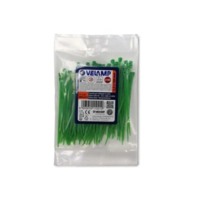 Image of Green Nylon Cable Ties 2.5x100 100pcs