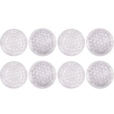 Image of 8X Clear Spiked Floor Castor Cups 38mm Small Caster Carpet/Furniture Protector