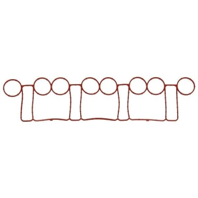 Image of 0753672 Intake Manifold Gasket ELRING 493.390 FPM (fluoride rubber) VOLKSWAGEN: Golf 5, Passat B6 Saloon, Variant, AUDI: A3 Sportback