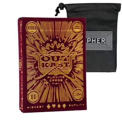 Image of Theory 11 Outkast Playing Cards Premium Poker Sized Deck Includes Cipher Card Bag